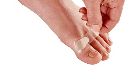 Aanbrengen van Nexcare Blarenpleister
