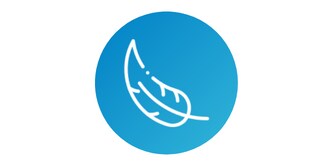Pictogram dat een veer voorstelt
