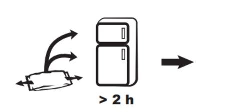 ColdHot-pack in de koelkast
